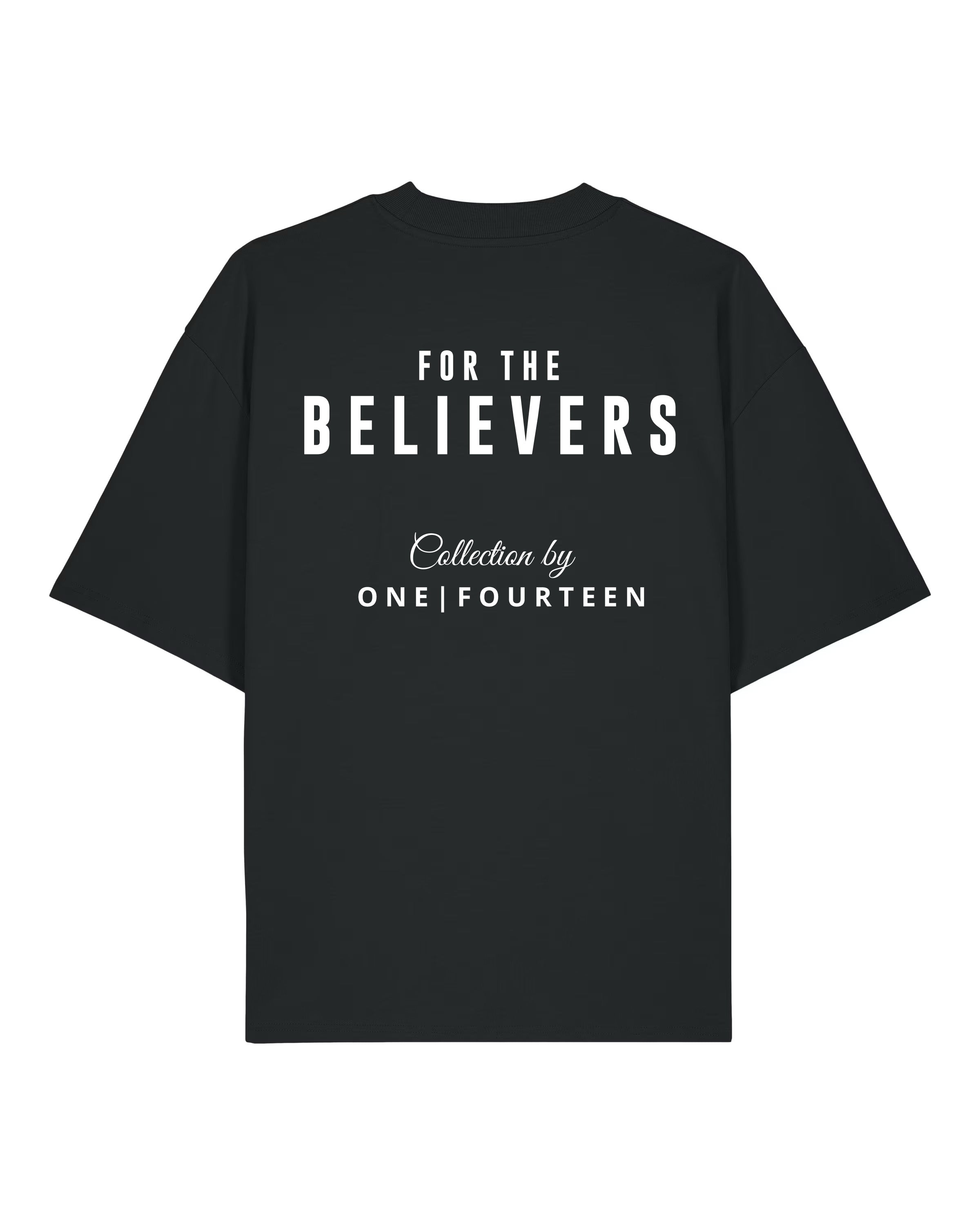 Black Oversized T-Shirt - One fourteen apparel