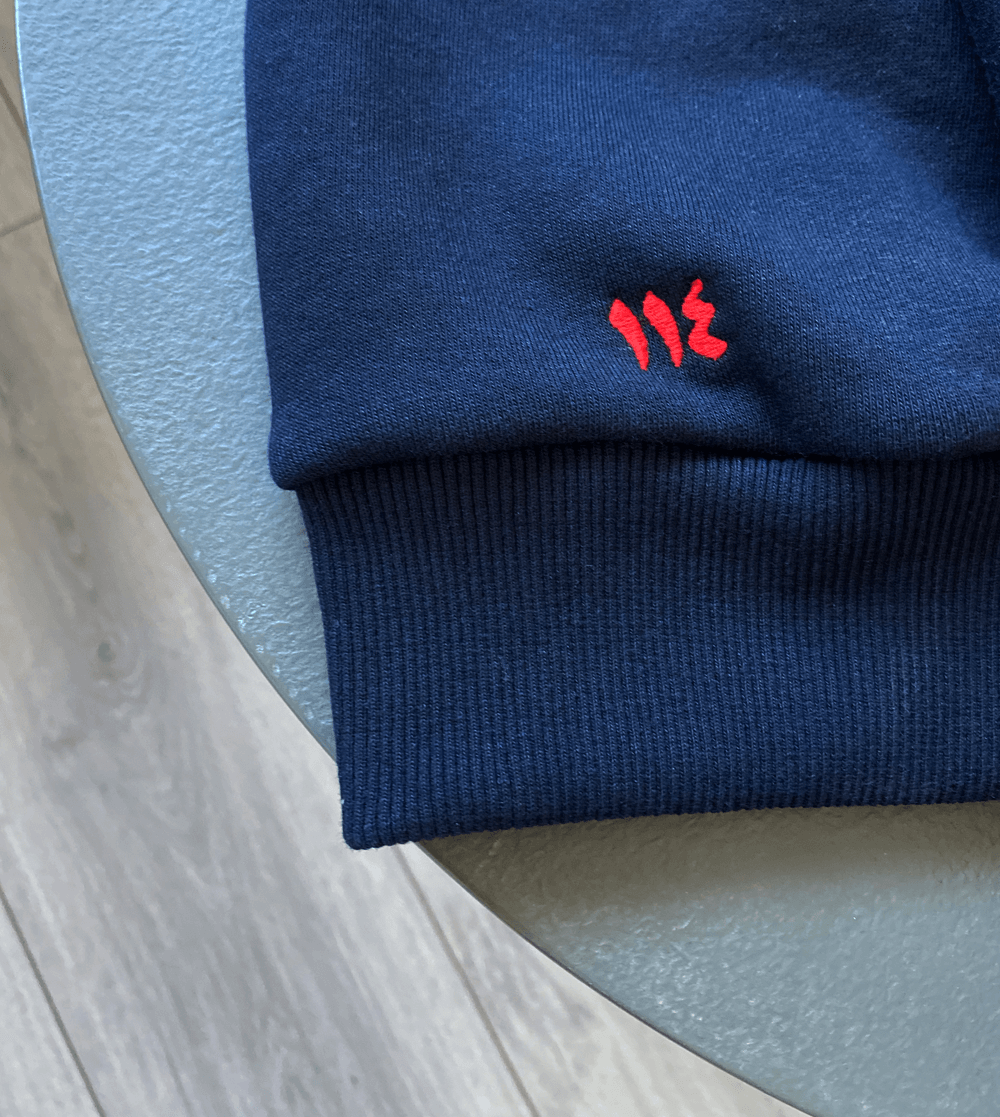 Helsinki navy premium sweatshirt - One fourteen apparel
