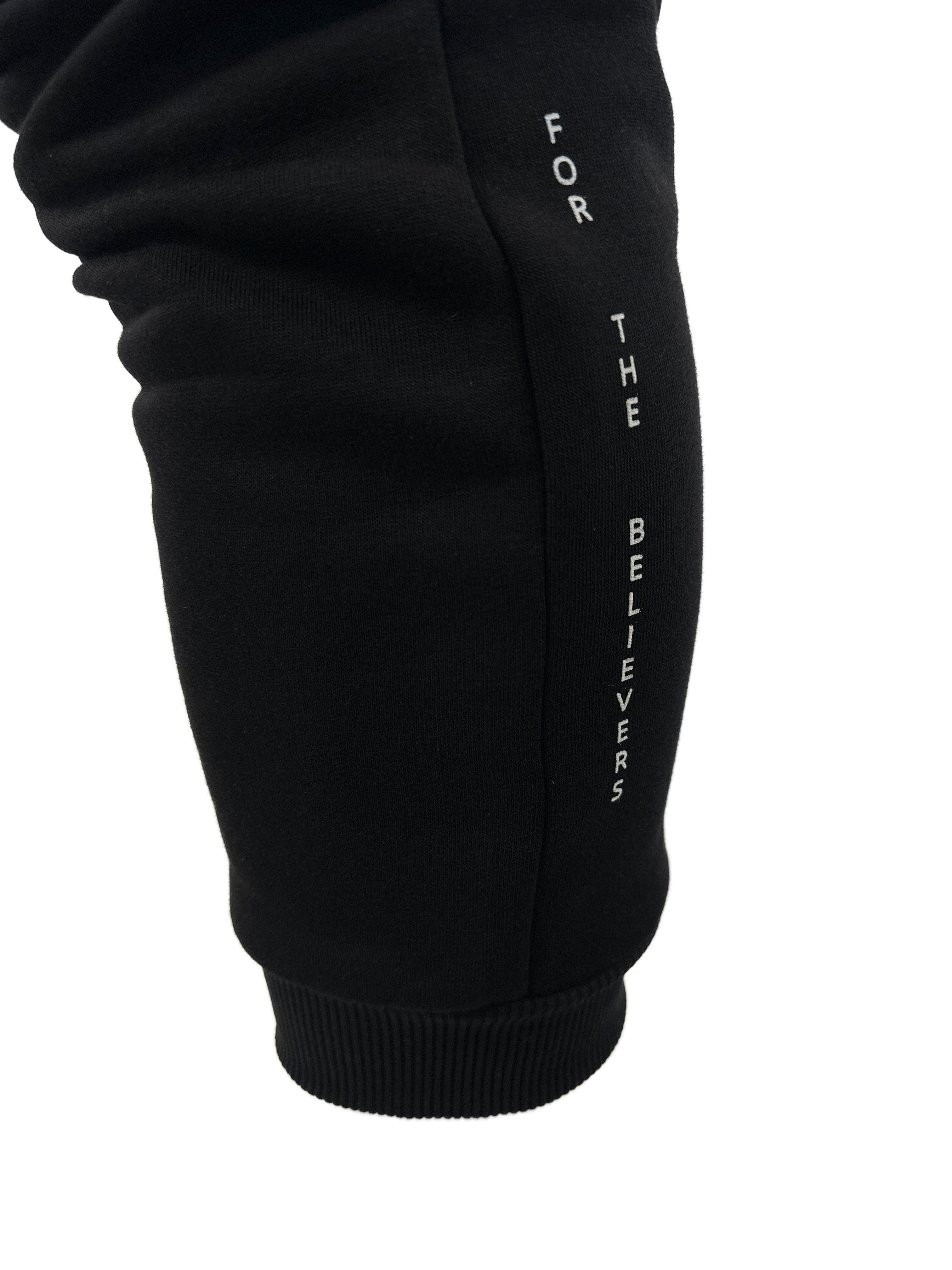 Oslo Black Joggers - One fourteen apparel