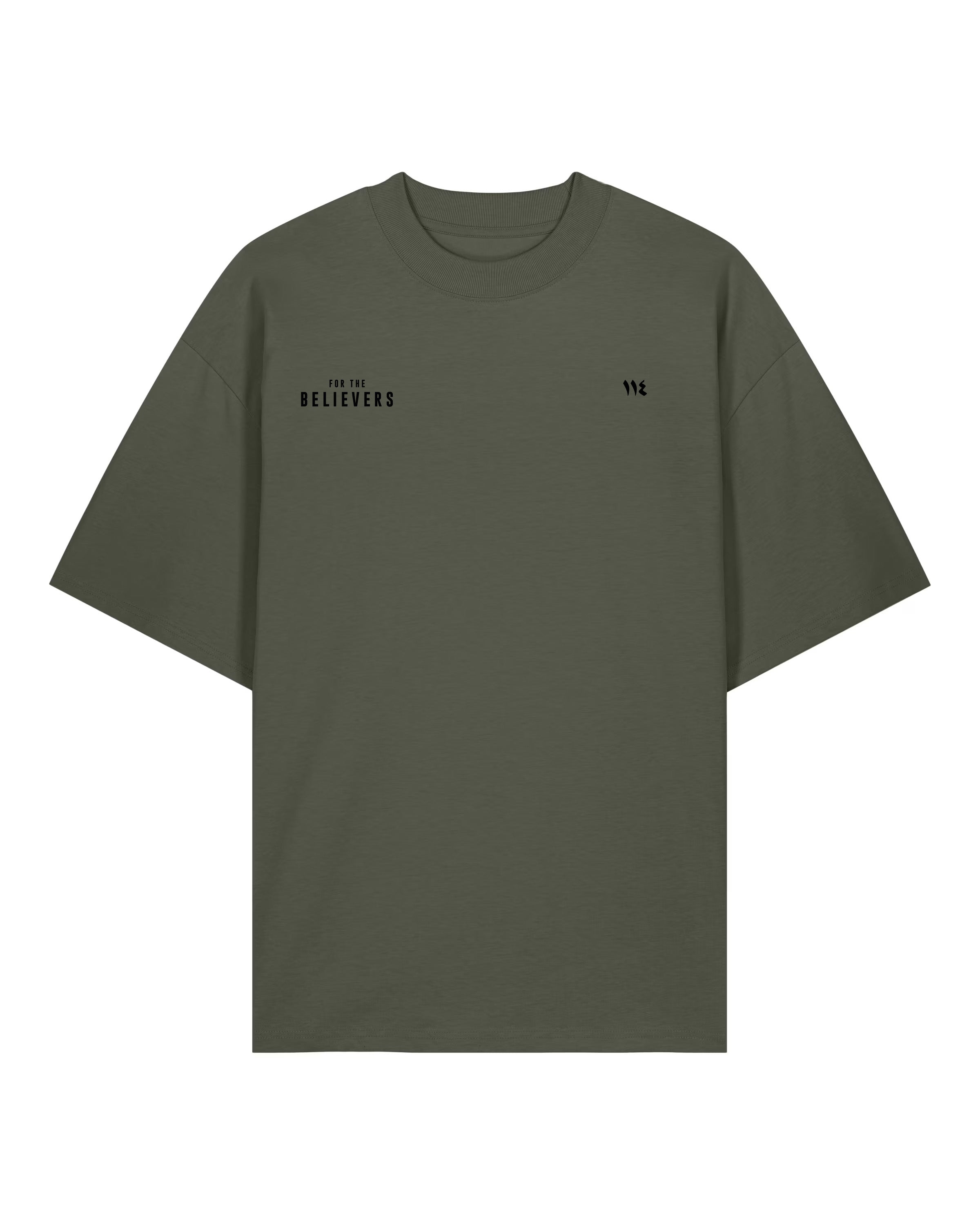 Khaki Oversized T-Shirt