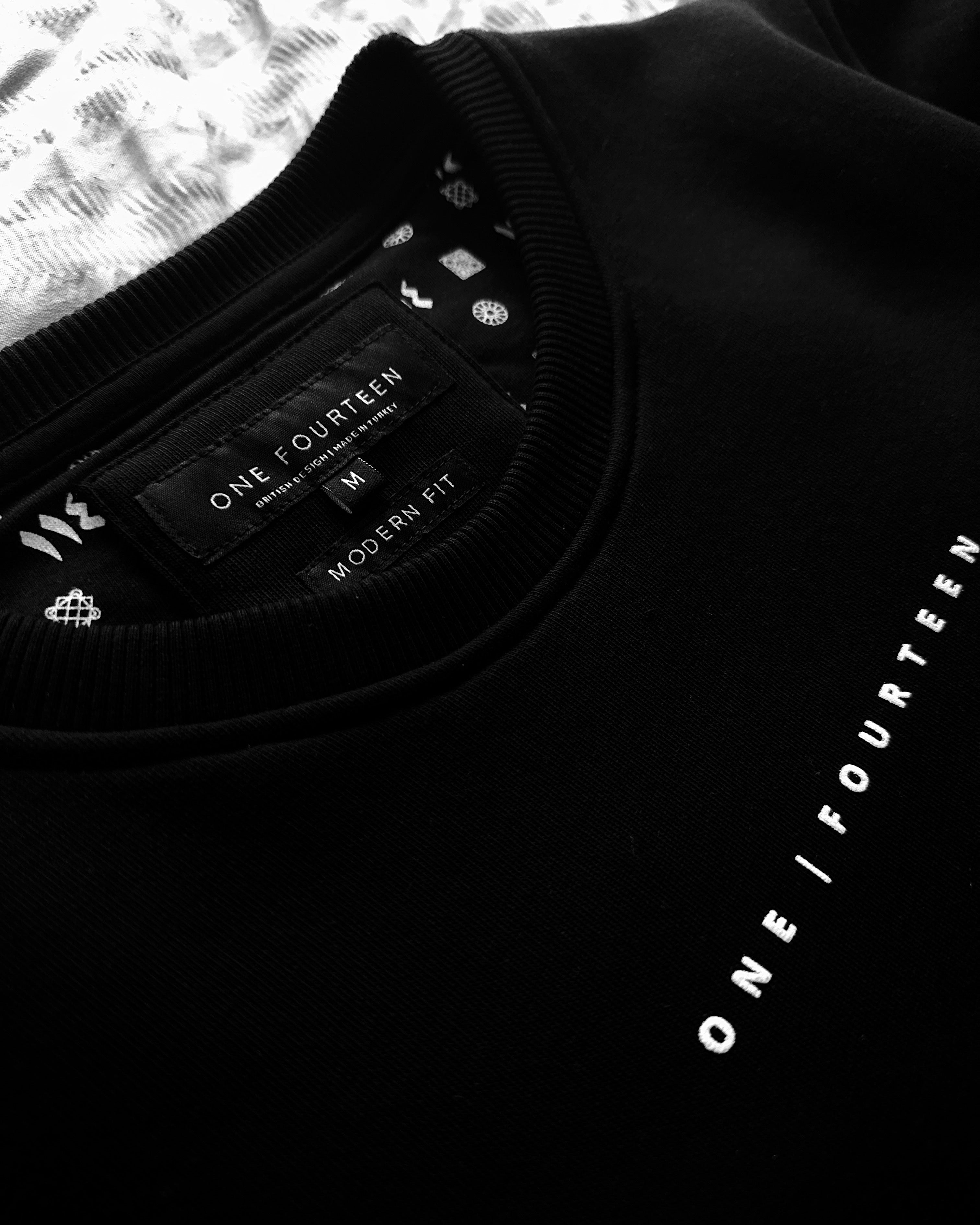 Brunei black premium sweatshirt - One fourteen apparel