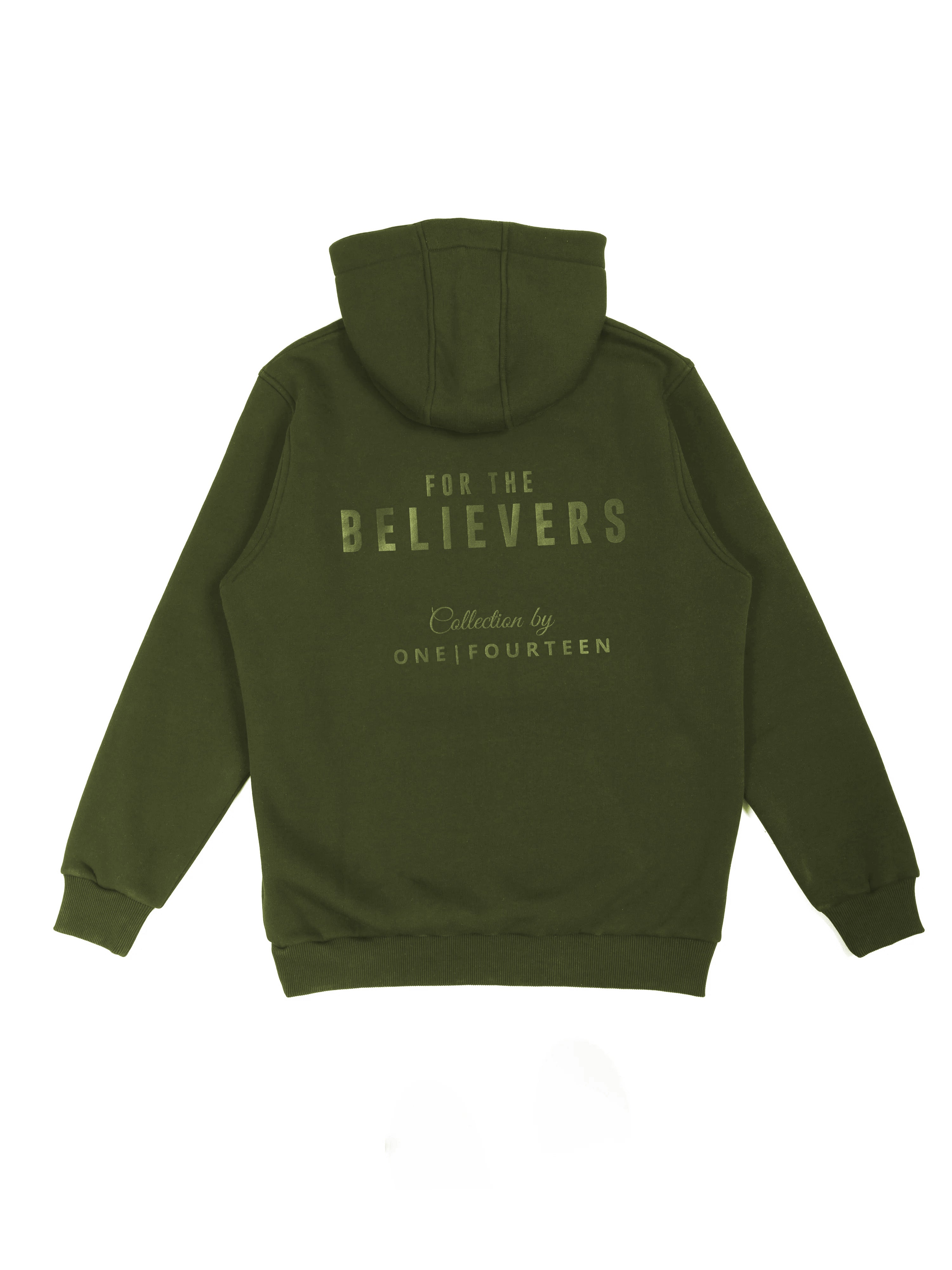 FTB Khaki pullover hoodie - One fourteen apparel